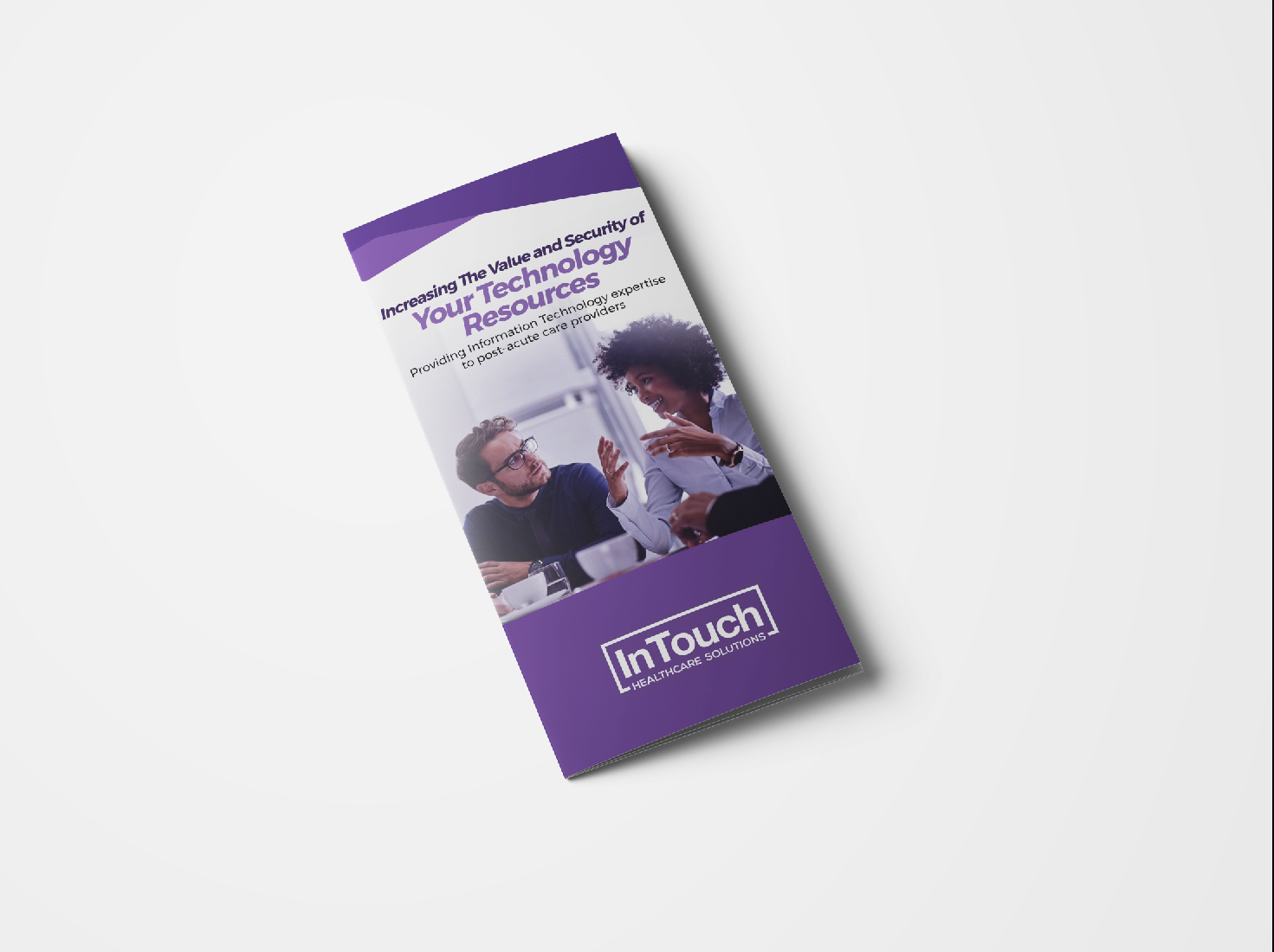 Flyer Design by Daniel James for InTouch Healthcare Solutions | Design #20752291