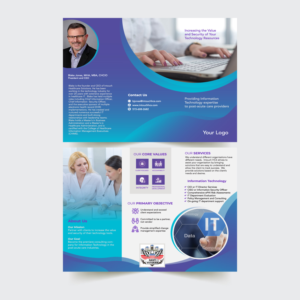 Diseño de Flyer por Louie Fuentes para InTouch Healthcare Solutions | Diseño #20781457