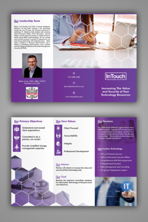 Flyer-Design von ecorokerz für InTouch Healthcare Solutions | Design: #20755146