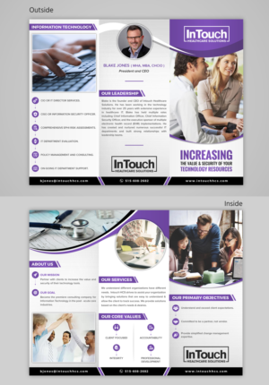 Need a flyer to leave behind when visiting clients or at shows | Diseño de Flyer por SAI DESIGNS