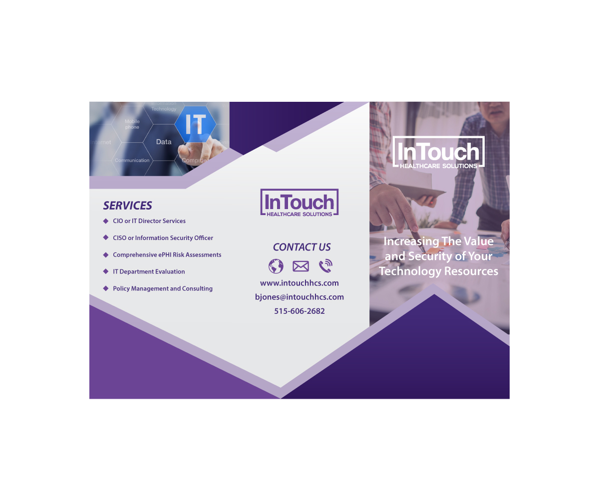 Flyer Design by AbdStudio for InTouch Healthcare Solutions | Design #20815344