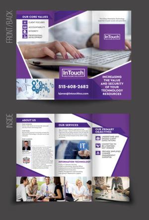 Flyer Design by Yaseen R for InTouch Healthcare Solutions | Design: #20771497