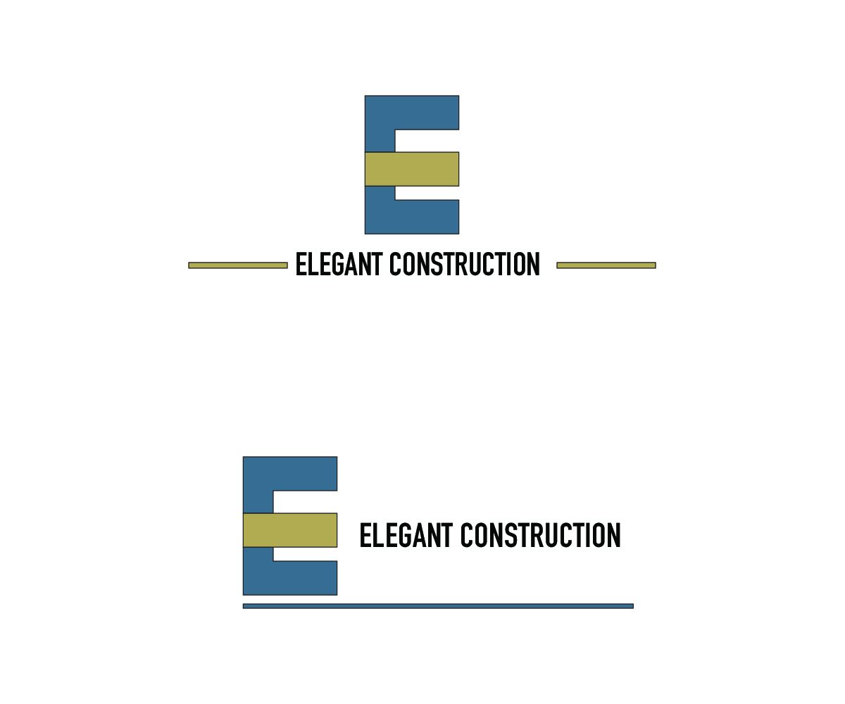 Logo Design by OP Designs for Elegant Construction | Design #20799280