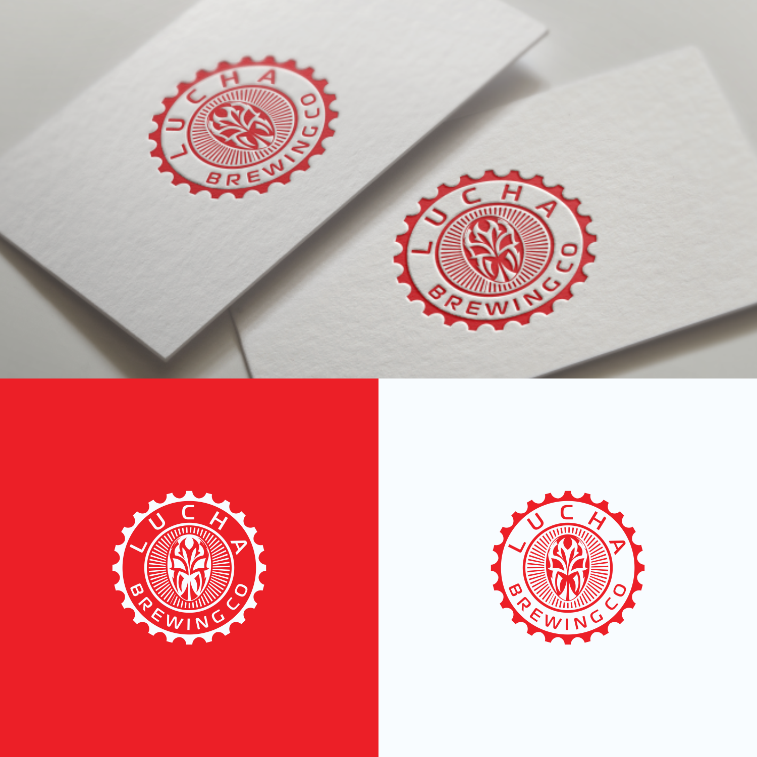 Logo Design by tejo for Lucha Brewing Co. | Design #20752822