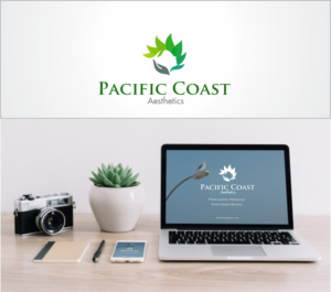 Logo-Design von ThePredators für Pacific Coast Aesthetics | Design: #20768276