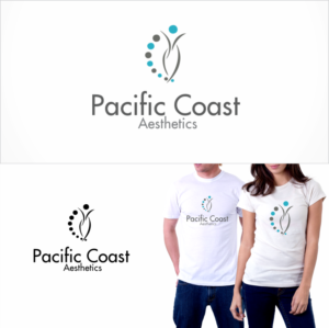 Logo-Design von ThePredators für Pacific Coast Aesthetics | Design: #20768277