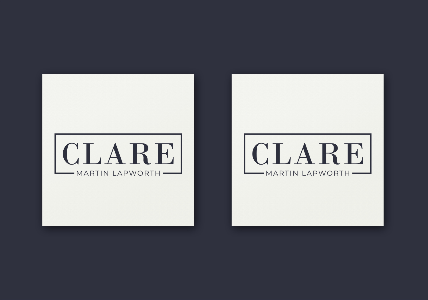 Logo Design by Saymon Studio for Clare Martin Lapworth Photographer | Design #20748297