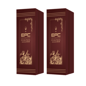 Packaging box for giving wine gifts to customers | Design Emballage par Creative Jiniya