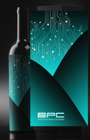 Packaging box for giving wine gifts to customers | Packaging Design by :) Zoya