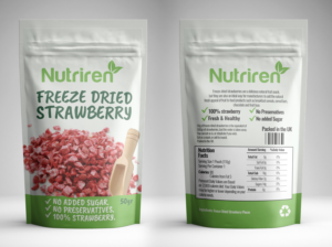 Label Design by Sergio Coelho for Nutriren | Design: #20779716