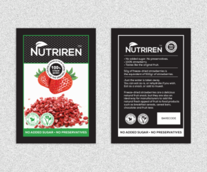 Diseño de Etiqueta por An.G para Nutriren | Diseño #20794669