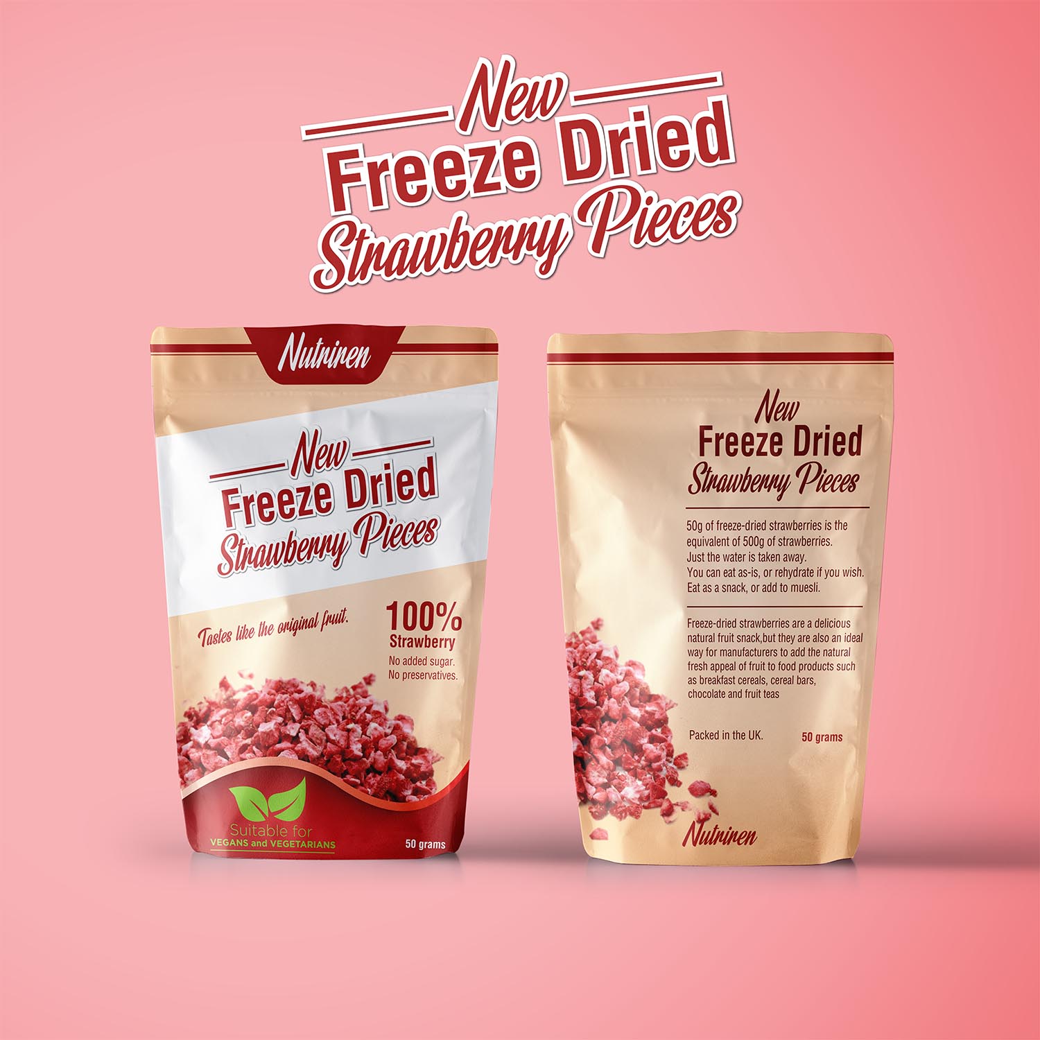 Label Design by trebron for Nutriren | Design #20792758