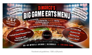 BIG GAME EATS project | Advertisement Design by see why