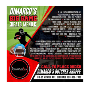 BIG GAME EATS project | Advertisement Design by Slant Line Media