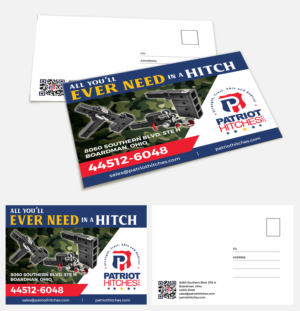 Postcard Design by Impressive Solutions for Patriot Hitches, LLC | Design: #20776302