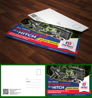 Postcard Design by Impressive Solutions for Patriot Hitches, LLC | Design: #20776303
