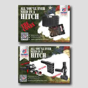 Diseño de Postal por debdesign para Patriot Hitches, LLC | Diseño: #20766101