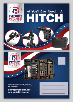 Diseño de Postal por Deziners Zone para Patriot Hitches, LLC | Diseño: #20767598