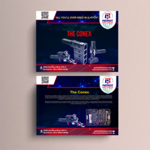 Postcard Design by creative.bugs for Patriot Hitches, LLC | Design: #20786584