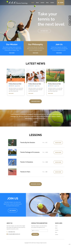 Web Design by pb for this project | Design: #20758410