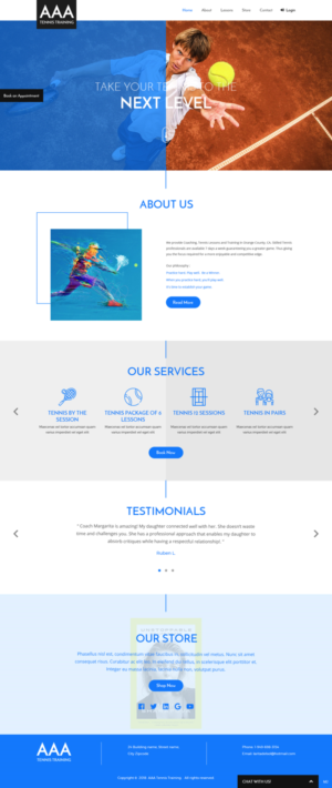 Web Design by pb for this project | Design: #20758412
