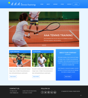 Web Design by pb for this project | Design: #20758413