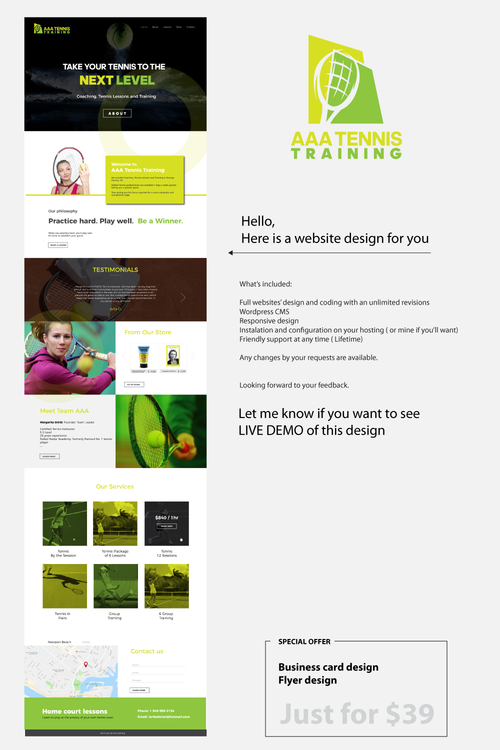 Web Design by coo.lt for this project | Design #20756175