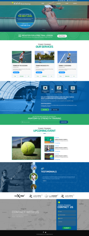 Web Design by AbhishekRoyBunty for this project | Design: #20777198