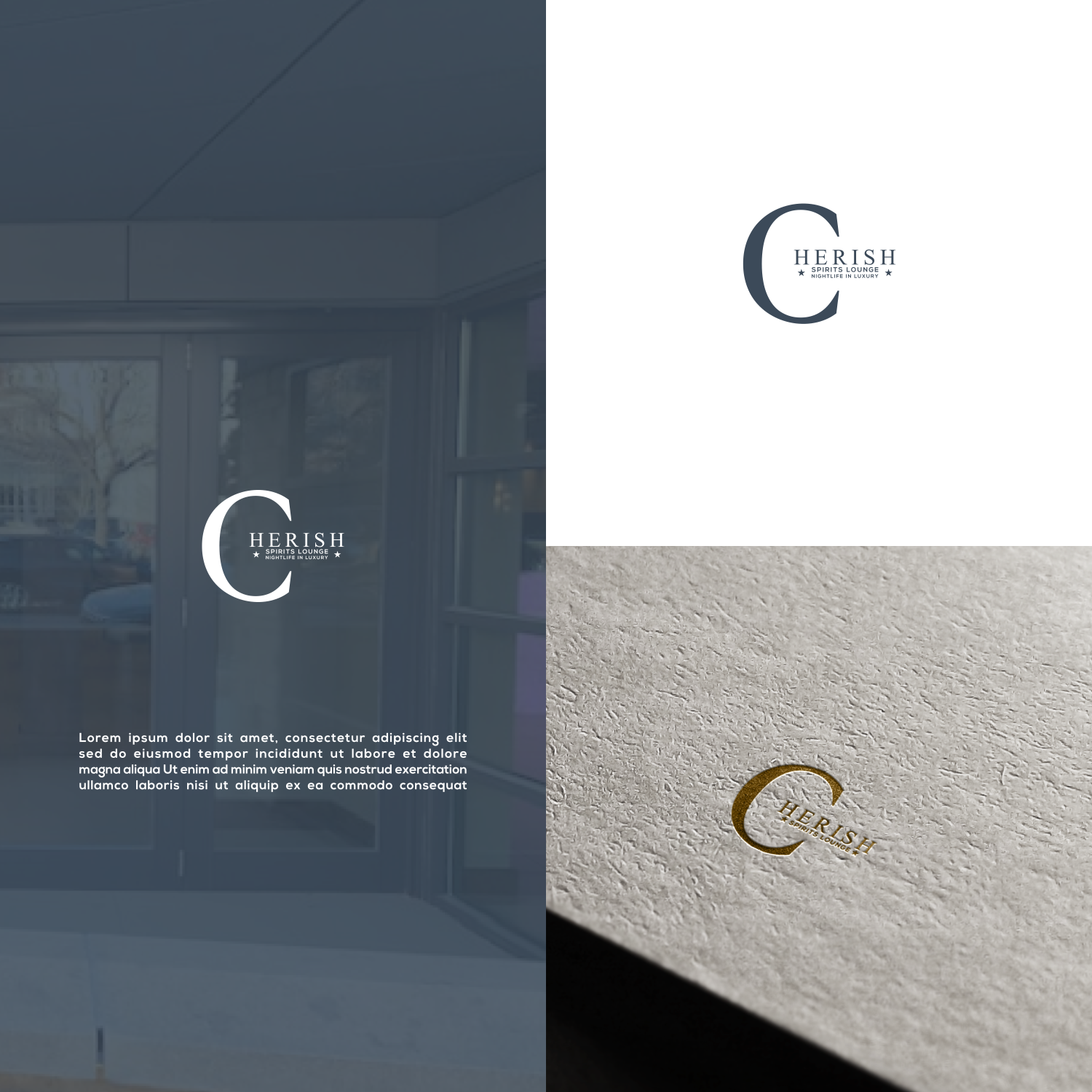 Logo Design by anggun diantorro 2 for Cherish Spirits Lounge | Design #20818241