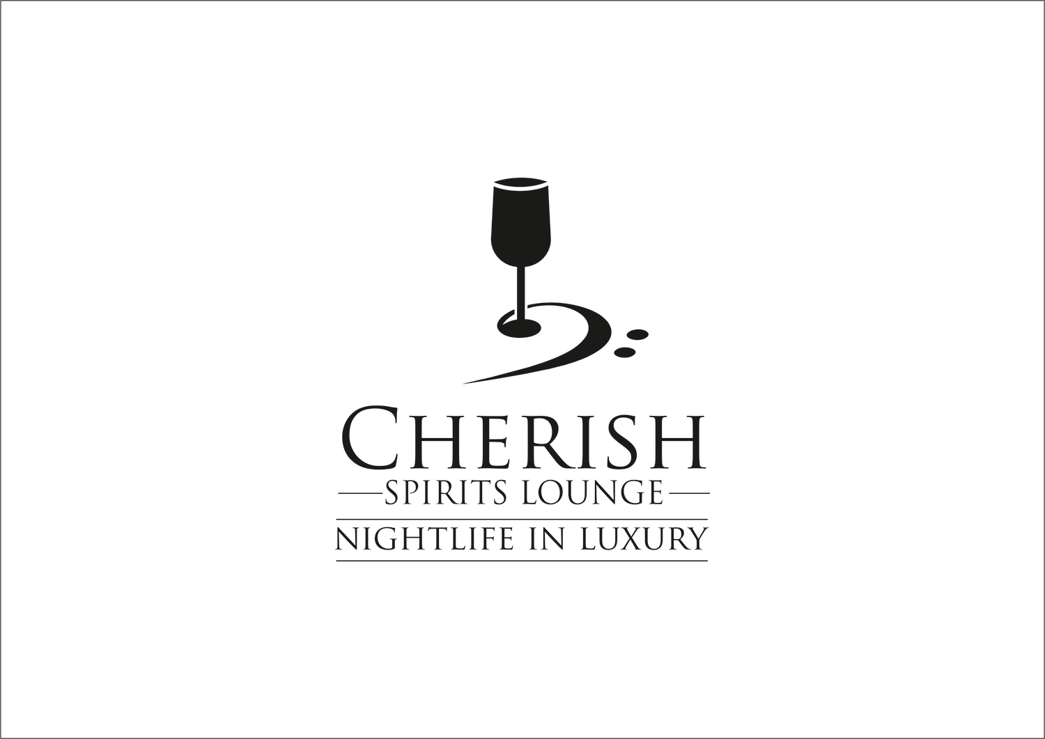 Logo Design by Bang Bang for Cherish Spirits Lounge | Design #20754904