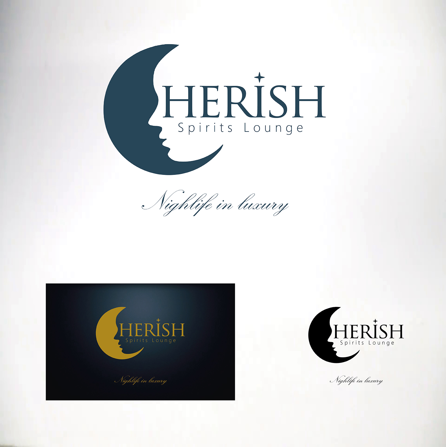 Logo Design by jaimechanics 2 for Cherish Spirits Lounge | Design #20784474