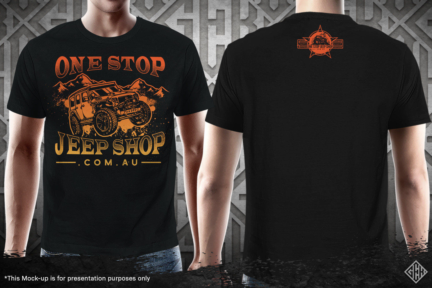 T-shirt Design by gekgrfx for One Stop Jeep Shop Pty Ltd | Design #20816838