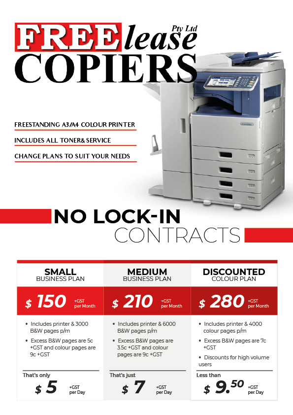 Flyer Design by Rongbaaz for Freelease Copiers | Design #20786141