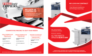 Freelease copiers needs flyer for the Melbourne B2B expo | Design de Flyer par Knockout