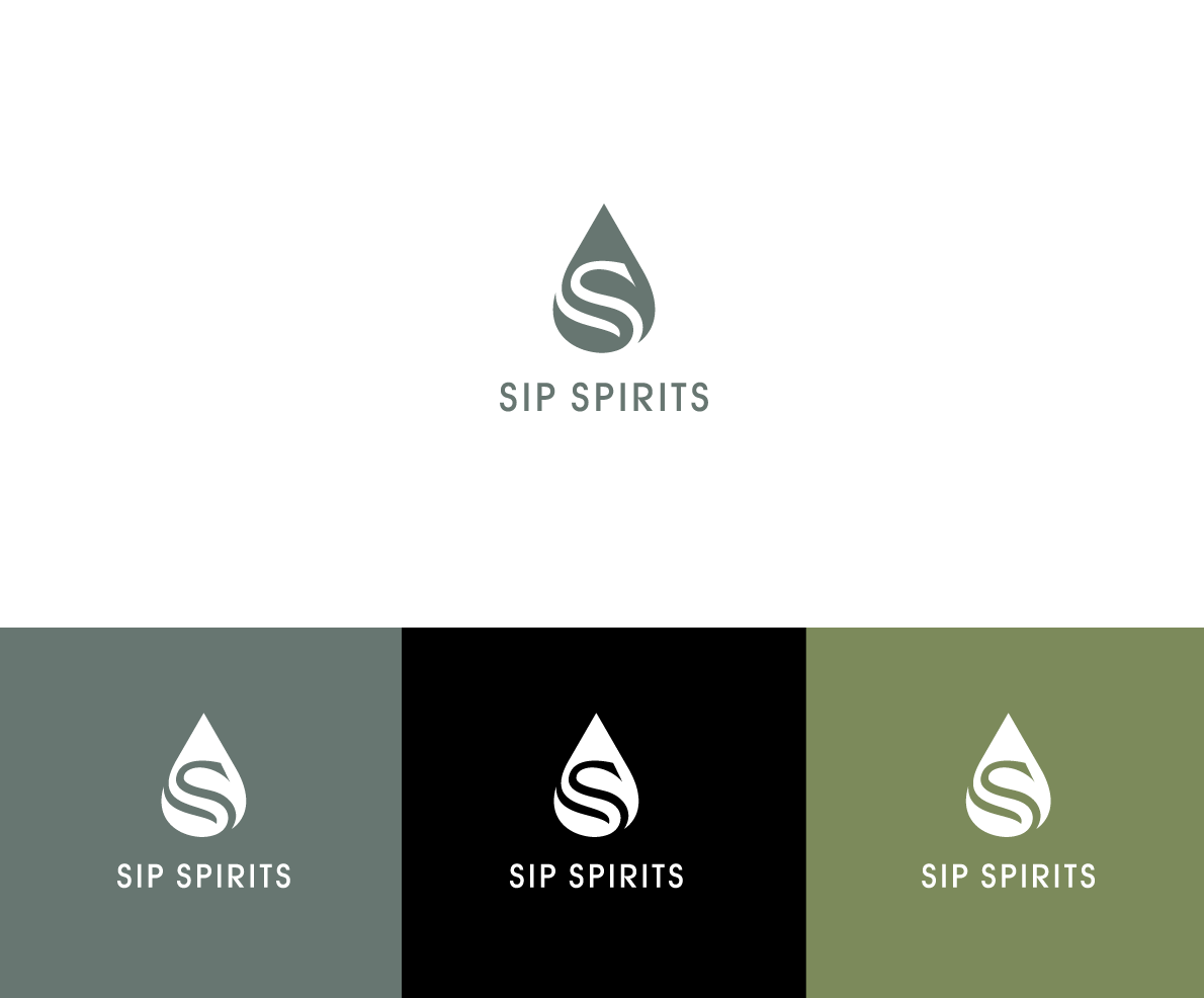 Diseño de Logo por bijuak para Sip spirits | Diseño #20763923