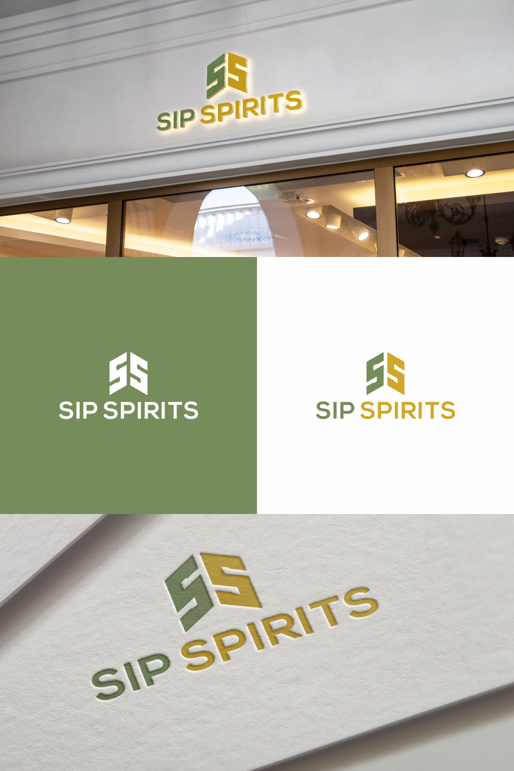 Diseño de Logo por suthita 2 para Sip spirits | Diseño #20796929