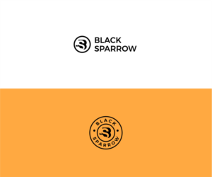 Black Sparrow or any abbreviation of this or alternatively a simple illustration | Diseño de Logo por .Ashu.