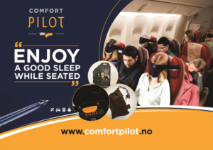 Comfort Pilot at exhibiton 2019 | Graphic Design by Aurora:)