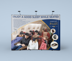 Comfort Pilot at exhibiton 2019 | Grafik-Design von Maestroto
