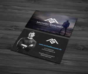 Business Card Design for a Personal Trainer | Diseño de Tarjeta de Presentación por MDesign