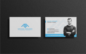 Business Card Design for a Personal Trainer | Diseño de Tarjeta de Presentación por heymlett