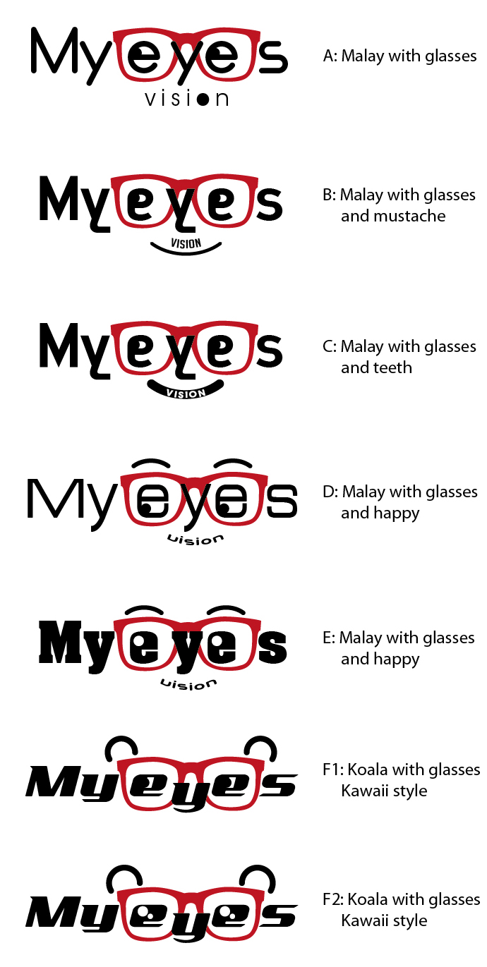 Logo Design by Al Pech for Myeyes Vision | Design #20771827