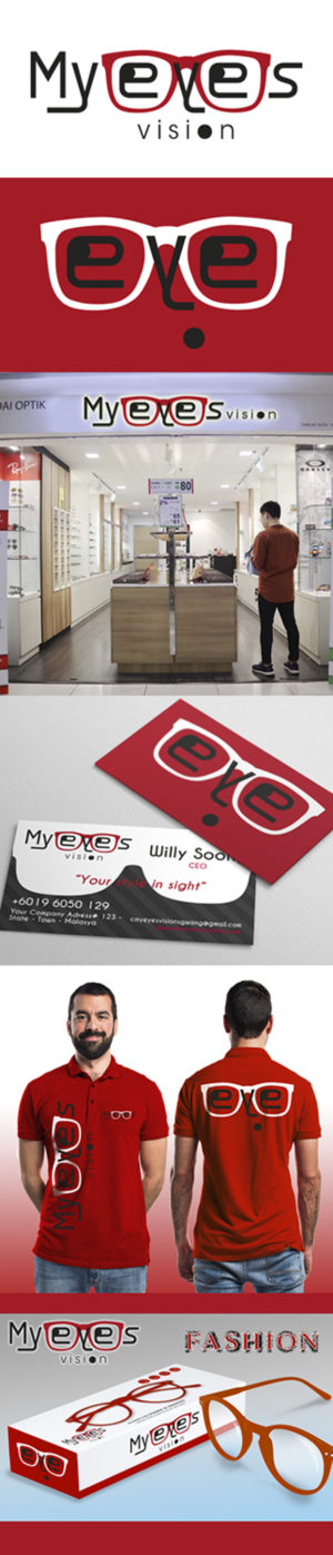 Logo Design by Al Pech for Myeyes Vision | Design: #20791535