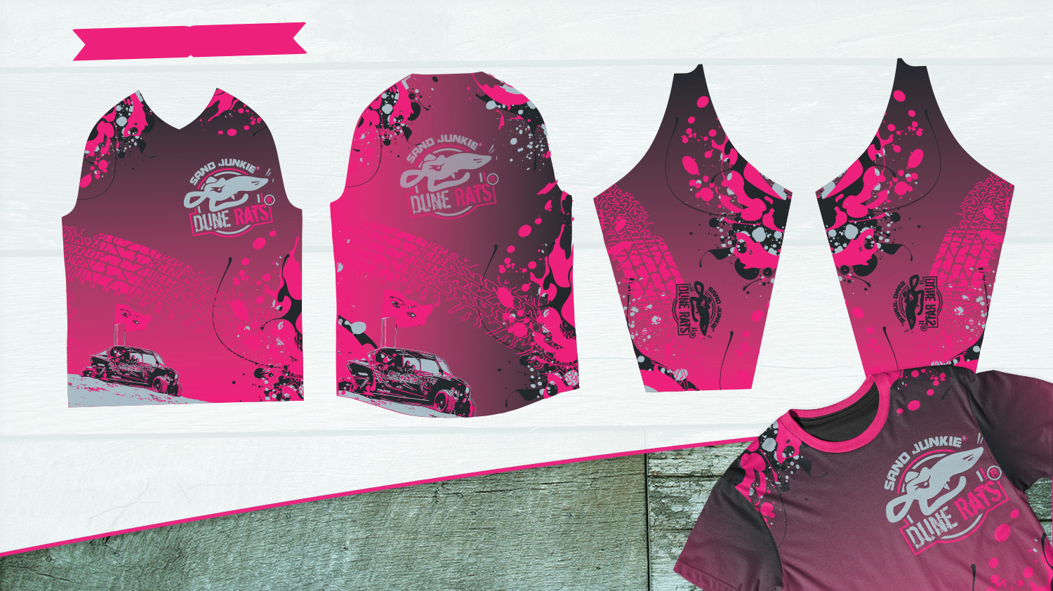 T-shirt Design by db1404 for DuneRats | Design #20761185