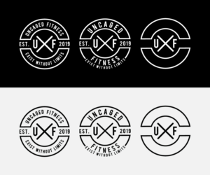 Uncaged Fitness Be Strong. Be Well. Belong. OR Uncaged Fitness The Will to Succeed. The Strength to Persist.  | Logo Design by sushsharma99