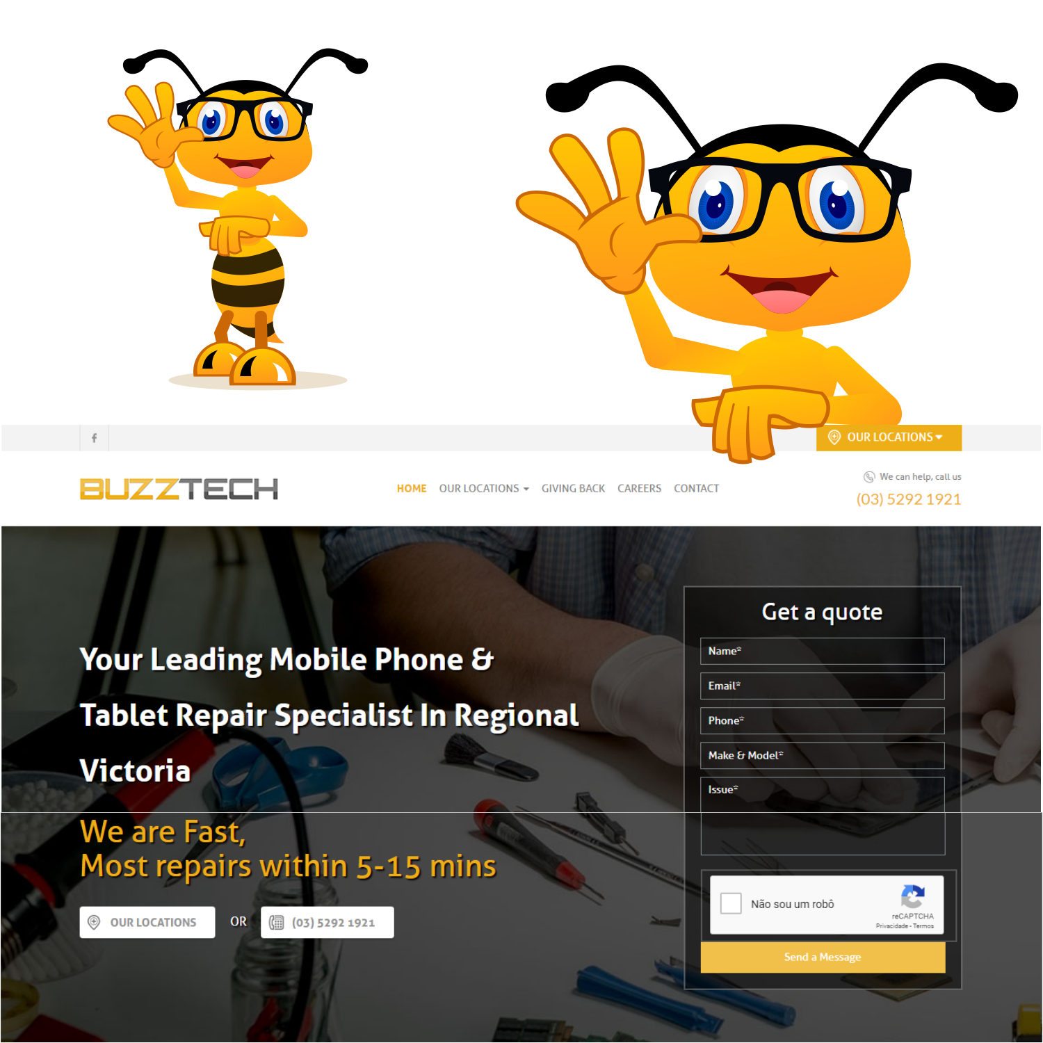 Mascot Design by ThiagoB for this project | Design #20769922