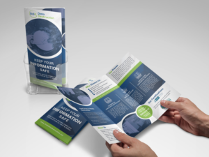 data and media shredding company needs a flyer design