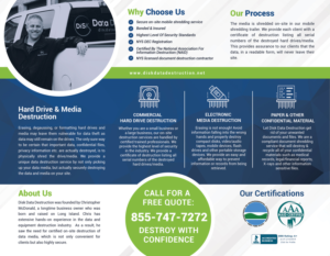 data and media shredding company needs a flyer design | Flyer-Design von Ena
