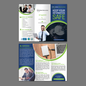 data and media shredding company needs a flyer design | Flyer-Design von aspiremedia