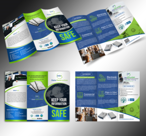 data and media shredding company needs a flyer design | Flyer-Design von innovative earth